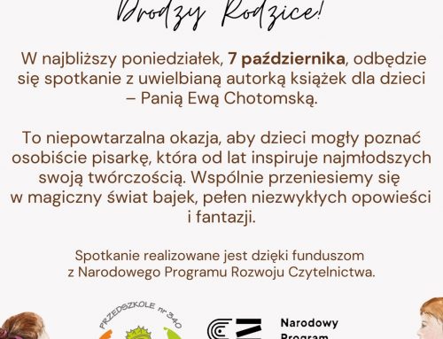 Spotkanie z autorką książek dla dzieci