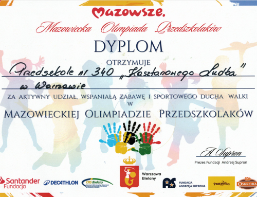 Mazowiecka Olimpiada Przedszkolaków